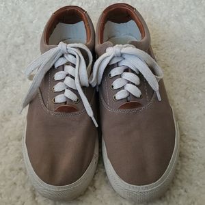 Ralph Lauren Men's Size 10.5 Brown canvas shoes